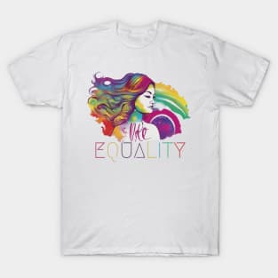 Unity, Equality, Vote: Women's Strength T-Shirt